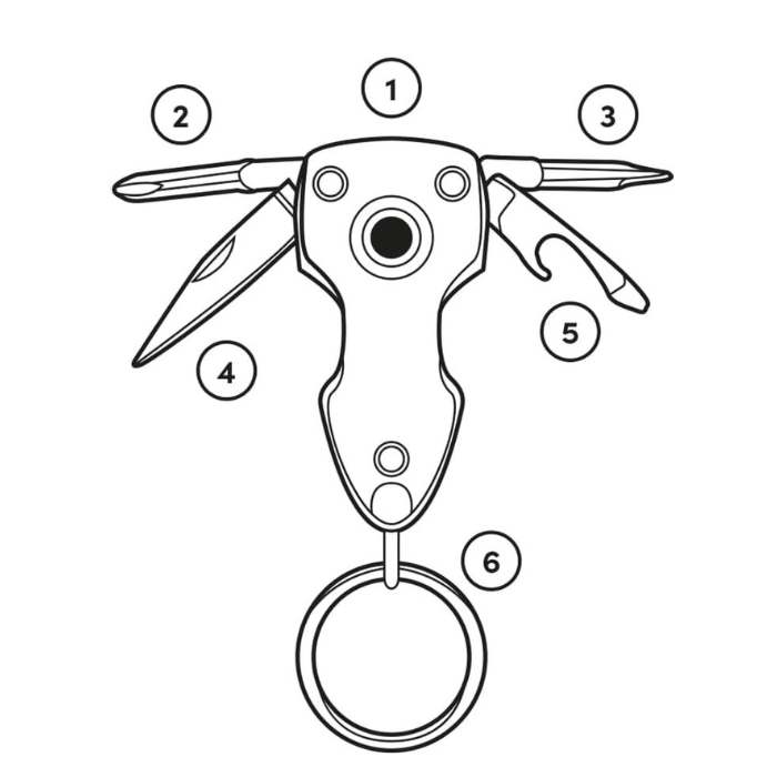 Portachiavi Sopravvivenza